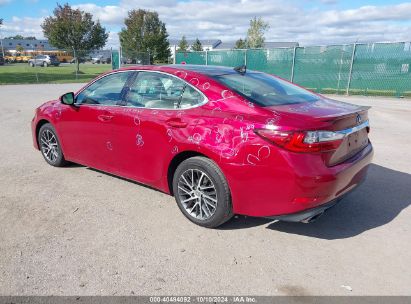 Lot #2995300659 2017 LEXUS ES 350