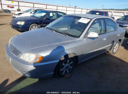 Lot #3056063203 2003 KIA SPECTRA LS