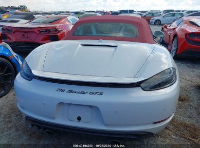 Lot #2992826117 2021 PORSCHE 718 BOXSTER GTS 4.0