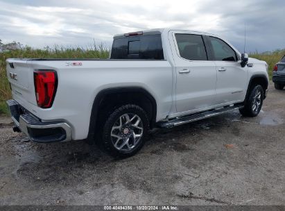 Lot #2992826114 2023 GMC SIERRA 1500 4WD  SHORT BOX SLT