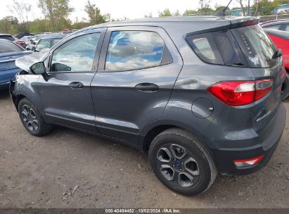 Lot #2995300651 2021 FORD ECOSPORT S