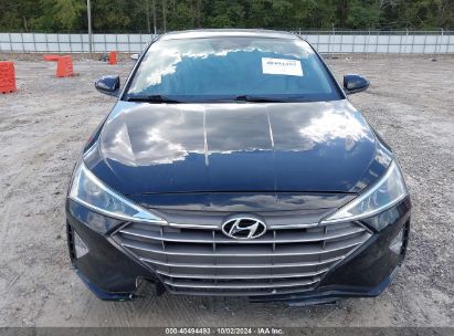 Lot #2981760817 2020 HYUNDAI ELANTRA SEL