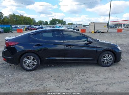 Lot #2981760817 2020 HYUNDAI ELANTRA SEL