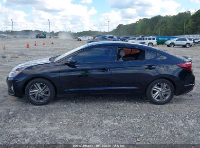 Lot #2981760817 2020 HYUNDAI ELANTRA SEL