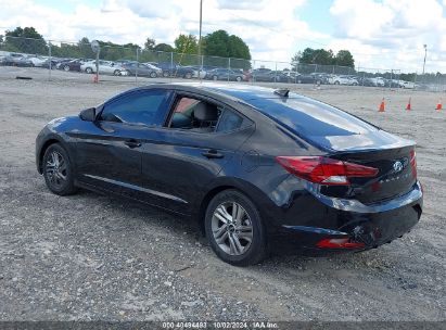 Lot #2981760817 2020 HYUNDAI ELANTRA SEL