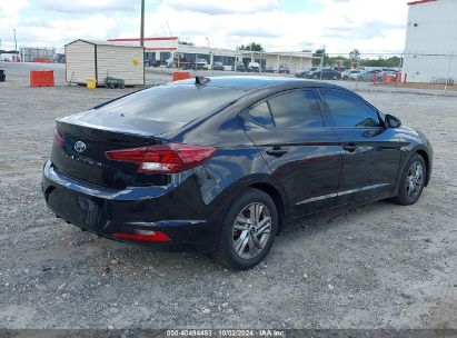 Lot #2981760817 2020 HYUNDAI ELANTRA SEL