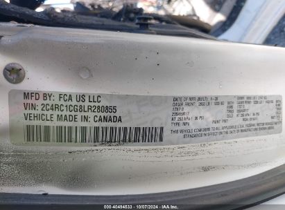 Lot #3037532840 2020 CHRYSLER VOYAGER LX