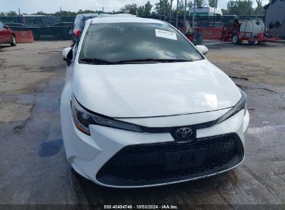 Lot #2996534342 2021 TOYOTA COROLLA LE