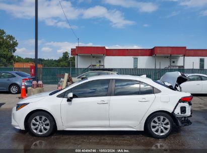 Lot #2996534342 2021 TOYOTA COROLLA LE