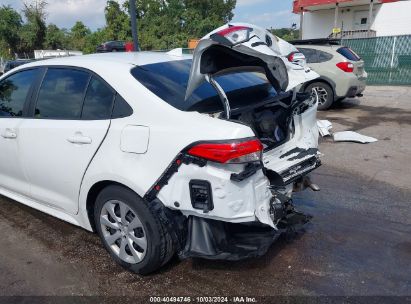 Lot #2996534342 2021 TOYOTA COROLLA LE