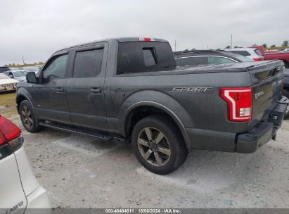 Lot #2992826101 2016 FORD F-150 XLT