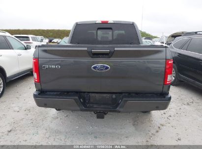 Lot #2992826101 2016 FORD F-150 XLT