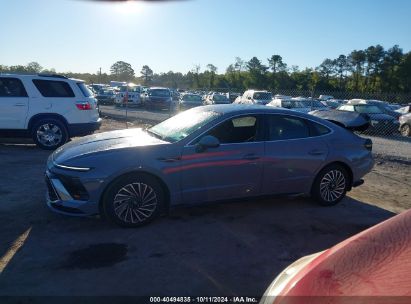 Lot #2996534340 2024 HYUNDAI SONATA HYBRID SEL