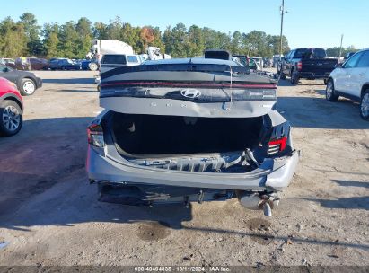 Lot #2996534340 2024 HYUNDAI SONATA HYBRID SEL