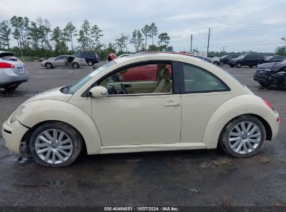 Lot #2980522489 2008 VOLKSWAGEN NEW BEETLE S/SE