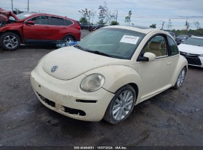 Lot #2980522489 2008 VOLKSWAGEN NEW BEETLE S/SE