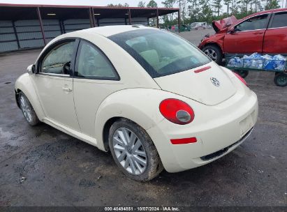 Lot #2980522489 2008 VOLKSWAGEN NEW BEETLE S/SE