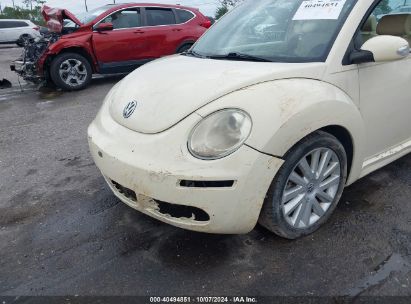 Lot #2980522489 2008 VOLKSWAGEN NEW BEETLE S/SE