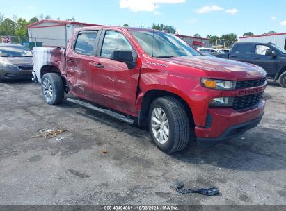 Lot #2992826090 2021 CHEVROLET SILVERADO 1500 2WD  SHORT BED CUSTOM