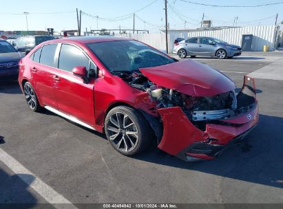 Lot #3054286313 2020 TOYOTA COROLLA XSE