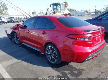 Lot #3054286313 2020 TOYOTA COROLLA XSE