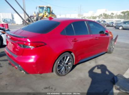 Lot #3054286313 2020 TOYOTA COROLLA XSE