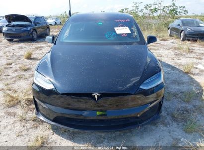 Lot #2995300638 2023 TESLA MODEL X DUAL MOTOR ALL-WHEEL DRIVE/STANDARD RANGE