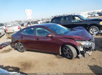 Lot #2992833161 2021 NISSAN SENTRA SV XTRONIC CVT