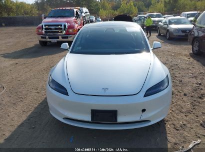 Lot #2992818355 2024 TESLA MODEL 3 REAR-WHEEL DRIVE