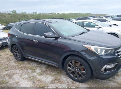 Lot #2992826077 2017 HYUNDAI SANTA FE SPORT 2.0T ULTIMATE