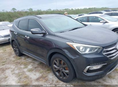 Lot #2992826077 2017 HYUNDAI SANTA FE SPORT 2.0T ULTIMATE