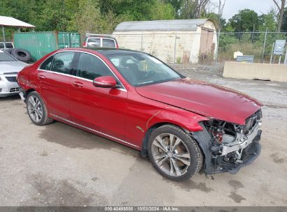 Lot #3052077184 2017 MERCEDES-BENZ C 300 4MATIC/LUXURY 4MATIC/SPORT 4MATIC