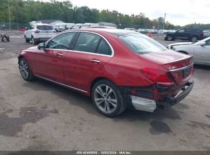 Lot #3052077184 2017 MERCEDES-BENZ C 300 4MATIC/LUXURY 4MATIC/SPORT 4MATIC