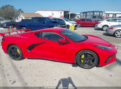 Lot #3042571737 2021 CHEVROLET CORVETTE STINGRAY RWD  1LT