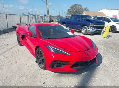 Lot #3042571737 2021 CHEVROLET CORVETTE STINGRAY RWD  1LT