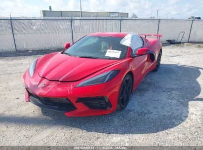 Lot #3042571737 2021 CHEVROLET CORVETTE STINGRAY RWD  1LT