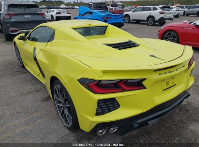 Lot #2995285249 2023 CHEVROLET CORVETTE STINGRAY RWD  2LT