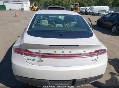 Lot #2995300621 2020 LINCOLN MKZ HYBRID RESERVE