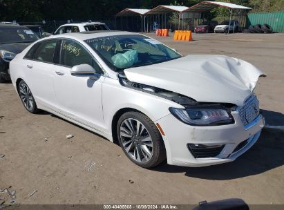 Lot #2995300621 2020 LINCOLN MKZ HYBRID RESERVE