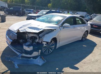 Lot #2995300621 2020 LINCOLN MKZ HYBRID RESERVE