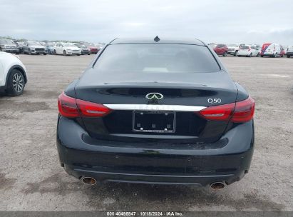 Lot #2995300619 2023 INFINITI Q50 LUXE