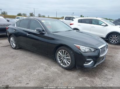 Lot #2995300619 2023 INFINITI Q50 LUXE