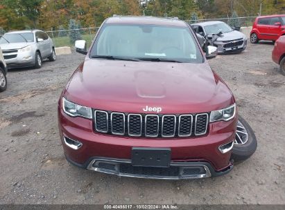 Lot #2996534329 2021 JEEP GRAND CHEROKEE LIMITED 4X4