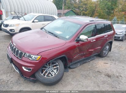 Lot #2996534329 2021 JEEP GRAND CHEROKEE LIMITED 4X4