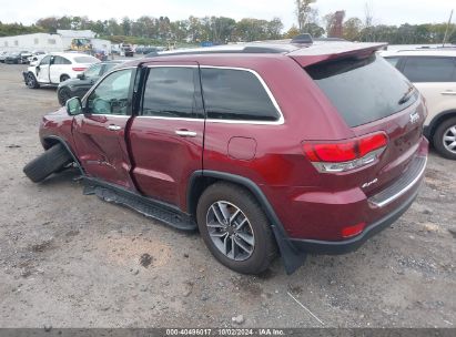 Lot #2996534329 2021 JEEP GRAND CHEROKEE LIMITED 4X4