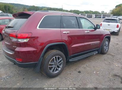 Lot #2996534329 2021 JEEP GRAND CHEROKEE LIMITED 4X4