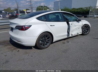 Lot #2992826044 2021 TESLA MODEL 3 STANDARD RANGE PLUS REAR-WHEEL DRIVE