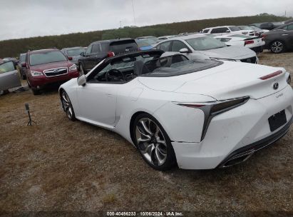 Lot #2992826040 2021 LEXUS LC 500