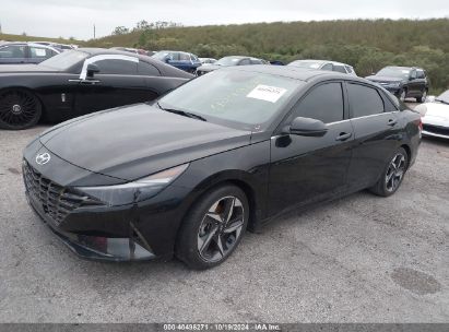 Lot #2995285189 2023 HYUNDAI ELANTRA LIMITED