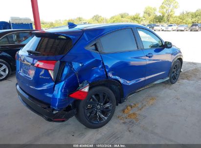 Lot #2995300611 2022 HONDA HR-V 2WD SPORT